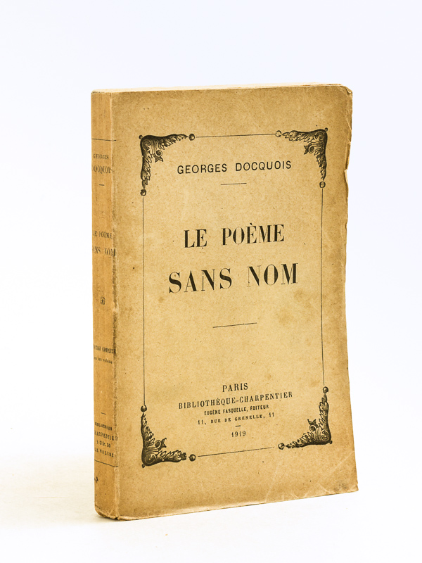 Le Poème sans Nom [ Livre dédicacé par l'auteur ]