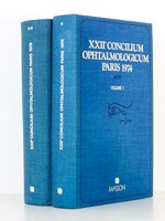 XXIIe ( 22e ) Concilium Ophtalmologicum , Paris 1974 - Acta ( 2 vol. , complet )