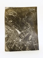 Lot de 3 photographies aériennes prises en Italie, près de Trente, les 14 juillet 1918, 19 juillet 1918 et 25 septembre 1918 : [ Fotografia aerea in Italia, sul fronte vicino a Trento e Mattarello - 139 N ] 14 juillet 1918 8 Heures : Matta