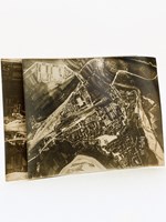 Lot de 2 photographies aériennes de Belluno, en Italie, prises le 11 mai 1918, à 9 h 00 : [ Fotografia aerea in Italia, sul fronte a Belluno - ZN 28 ]