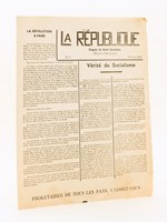 La République. Organe du Parti Socialiste (Région d'Auvergne) N° 1 - Février 1944 [ Edition originale ]