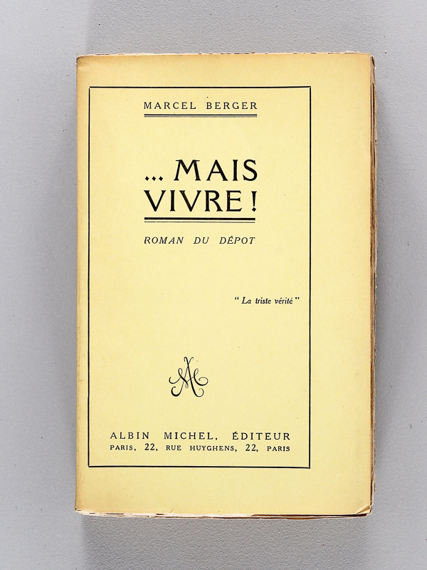 photo n°7 : ... Mais Vivre ! [ Edition originale ]