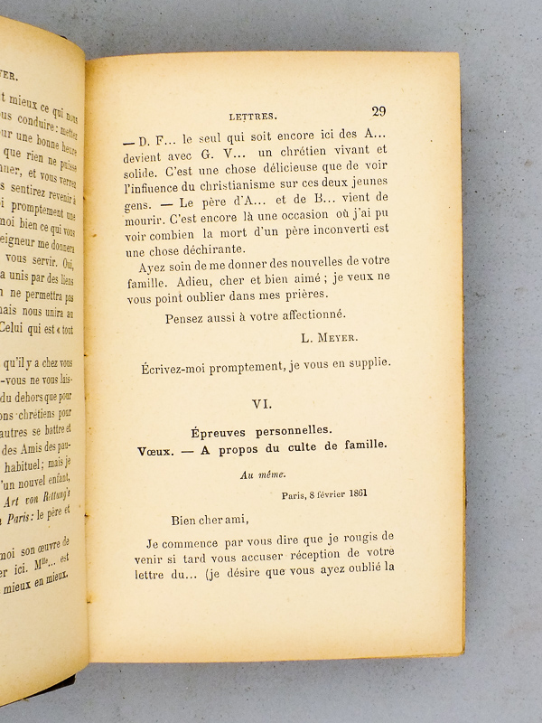 photo n°3 : Lettres, fragments de sermons et notes sur divers sujets
