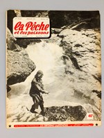 La pêche et les poissons ( année 1955, 16e année, lot de 10 numéros, du n° 107 de janvier au n° 119 de décembre, sauf n° 108 et 109 )