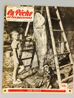 La pêche et les poissons ( année 1960, 21e année, lot 12 de numéros, du n° 172 de janvier au n° 184 de décembre, sauf n° 175 )