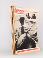 La pêche et les poissons ( année 1962 complète, 23e année, lot de 13 numéros, du n° 198 de janvier au n° 210 de décembre )