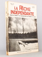 La pêche indépendante - Année 1953 complète (lot de 12 numéros, du n° 270 de janvier au n° 281 de décembre ) - Organe de défense et de documentation des pêcheurs à la ligne