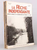 La pêche indépendante - Année 1954 complète ( 26e année, lot de 12 numéros, du n° 282 de janvier au n° 293 de décembre ) - Organe de défense et de documentation des pêcheurs à la