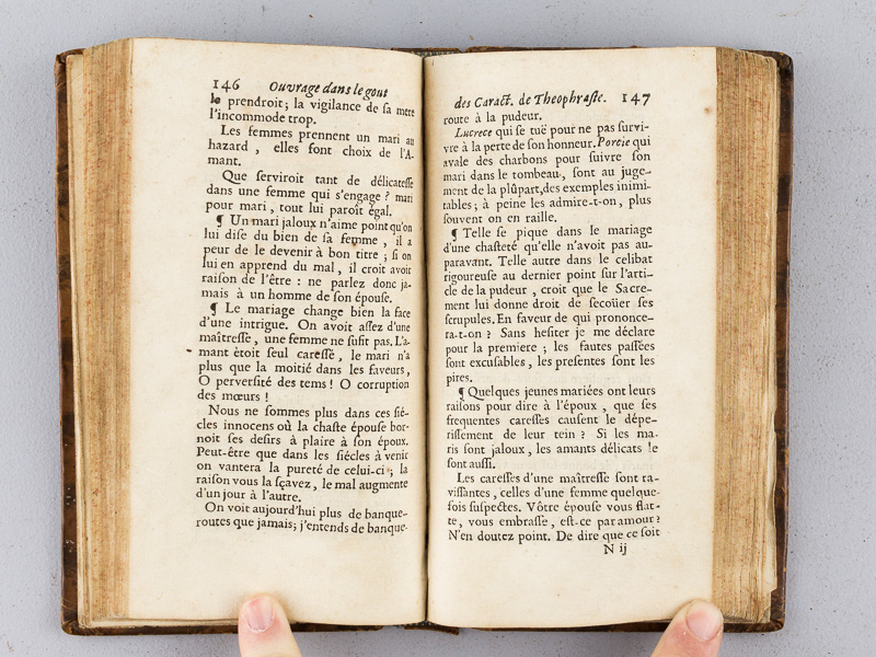 photo n°4 : Le Nouveau Théophraste, ou Réflexions critiques sur les Moeurs de ce siècle. Ouvrage dans le Goût des Pensées de Pascal