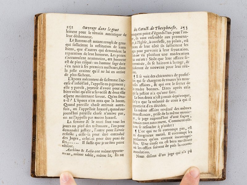 photo n°6 : Le Nouveau Théophraste, ou Réflexions critiques sur les Moeurs de ce siècle. Ouvrage dans le Goût des Pensées de Pascal