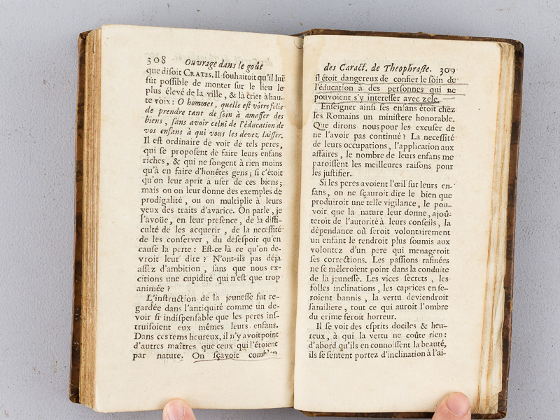 photo n°7 : Le Nouveau Théophraste, ou Réflexions critiques sur les Moeurs de ce siècle. Ouvrage dans le Goût des Pensées de Pascal