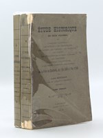 Etude historique en deux volumes sur l'ancienne cathédrale, les Evêques & les Archevêques, les Eglises, les Paroisses, les Chapelles, les Cloches, les Sépultures dans les Eglises et Couvents, les Cimetières, les Caveaux, l