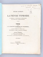 Des thromboses cachectiques et de l'Embolie pulmonaire [ Thèse présentée à la Faculté de Médecine de Strasbourg, soutenue en 1867 - Edition originale - Livre dédicacé par l'auteur ]