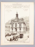 Monographies de Bâtiments Modernes - Hôtel-de-Ville de Château-Thierry (Aisne), Mr. J. Bréasson Architecte