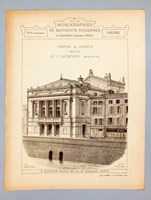 Monographies de Bâtiments Modernes - Théâtre de Verdun (Meuse), Mr. P. Chenevier Architecte [ Quai Leclerc, Verdun ]
