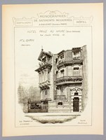 Monographies de Bâtiments Modernes - Hôtel Privé au Havre (Seine Inférieure), Rue Jules Ancel 13, Mr. L. Garin Architecte