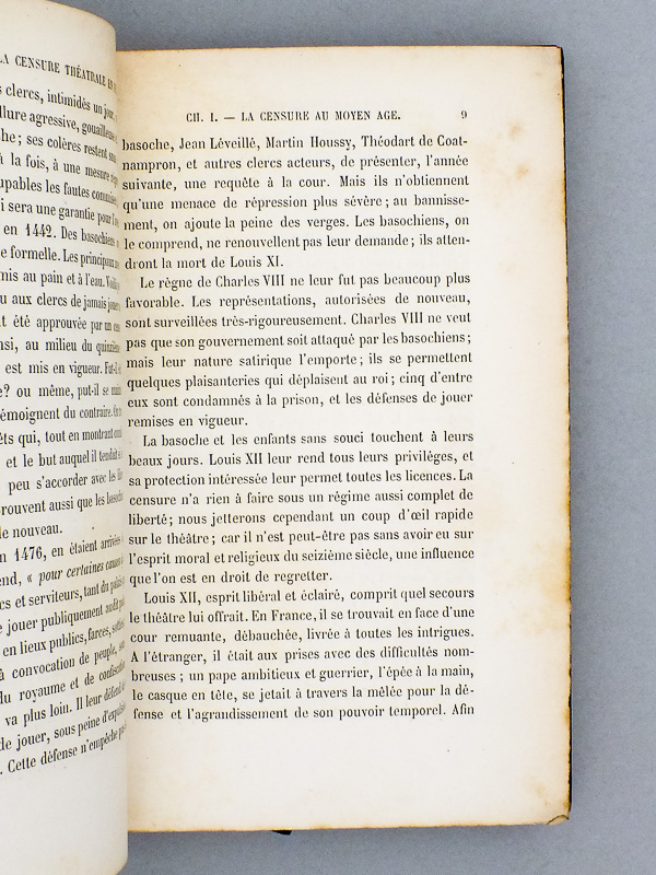 photo n°7 : Histoire de la censure théâtrale en France [ exemplaire dédicacé par l'auteur ]