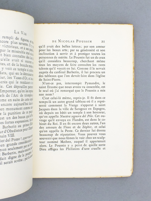 photo n°3 : Lettres de Nicolas Poussin. Précédées de la Vie du Poussin par Félibien.