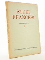 Studiti Francesi (rivista quadrimestrale dedicata alla cultura e civilta letteraria della Francia) N° 2 , maggio - agosto 1957