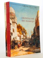 [ Lot de trois catalogues d'art orientaliste ou islamique, Drouot Paris, année 2013 ] Orientalisme, Art Islamique, 17 et 18 juin 2013 ; Orientalisme Art Islamique, 7 et 8 octobre 2013 ; Orientalisme Art Islamique, 9 et 10 décembre 2013
