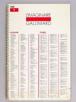 Catalogue de librairie des collections 'Gallimard' L'Imaginaire - Poésie - TEL - Idées [ Catalogue 1985 Gallimard ]