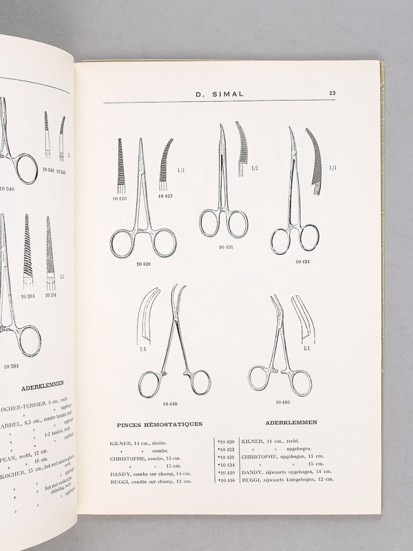 instrument de chirurgie 8 lettres