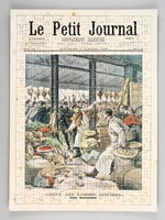 Puzzle : Le Petit Journal. Supplément Illustré. Dixième Année Dimanche 8 Janvier 1899 Numéro 125 : Grève des Commis Epiciers : Une bagarre