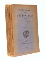 Règlement d'instruction pour l'infanterie, traduction du règlement allemand du 26 octobre 1922 [ Règlement de la Reichswehr ] : Fascicule n° I ; Fascicule n° II ; n° III ; n° III ; n° IV ; Annexe