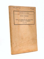 Manuel Technique TM 21-300 (French) - Choix et instruction du conducteur de véhicules automobiles, 16 mai 1944 (Ministère de la Guerre, Washington)