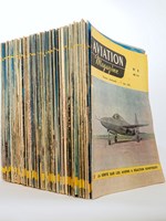 Aviation Magazine ( lot des 125 premiers numéros, du n° 1 du 1er mai 1950 au n° 125 du 24 mars 1955 )