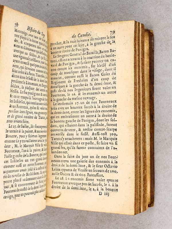 photo n°5 : Histoire des Voyages de Monsieur le Marquis Ville en Levant, et du siège de Candie