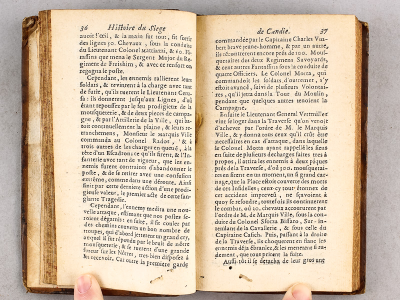 photo n°7 : Histoire des Voyages de Monsieur le Marquis Ville en Levant, et du siège de Candie
