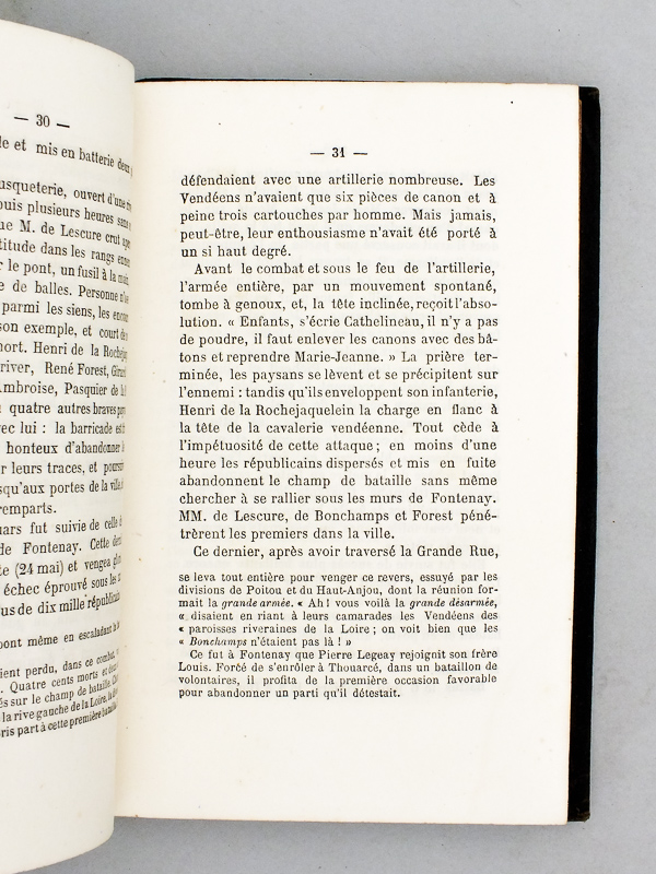 photo n°4 : Une paroisse vendéenne sous la Terreur. Dédié à son A.R. Madame La Duchesse de Berri [ Berry ]