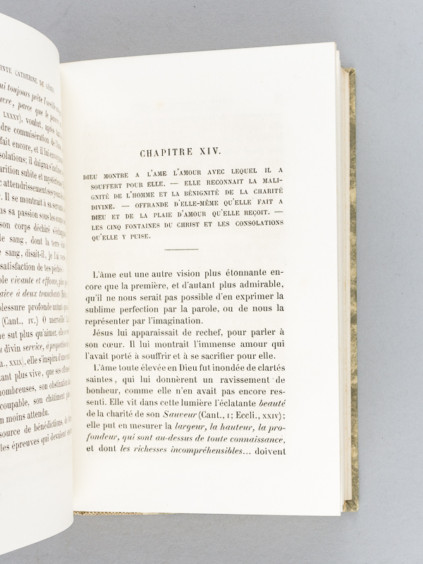 photo n°3 : Sainte Catherine de Gênes. Ses Oeuvres Spirituelles traduites librement sur l'original italien