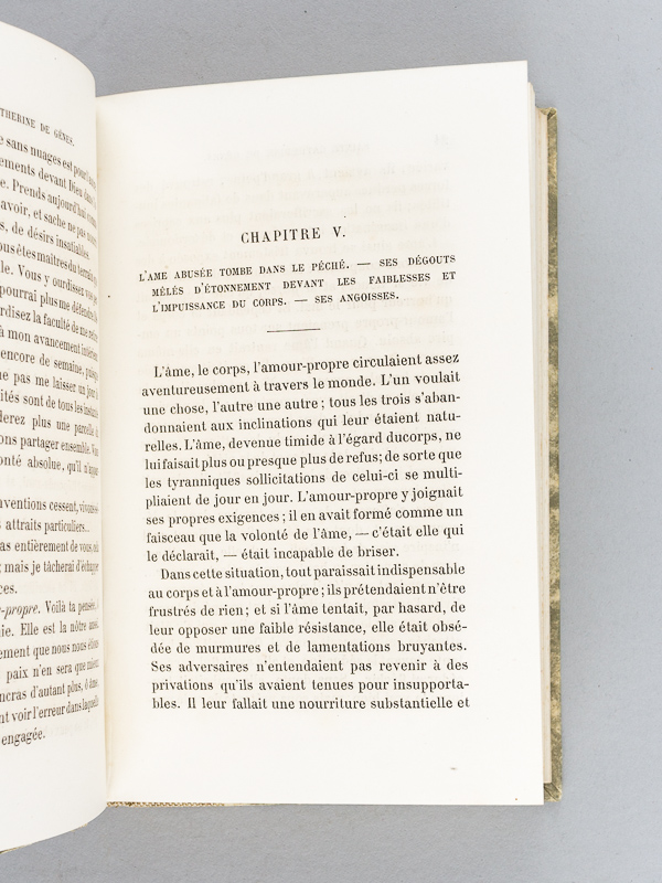 photo n°6 : Sainte Catherine de Gênes. Ses Oeuvres Spirituelles traduites librement sur l'original italien