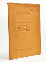 Overdruuk uit algemene Literatur Geschiedenis , Deel II [ signed copy ]