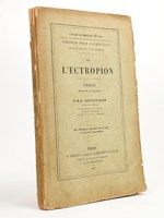 De l'ectropion , Thèse présenté et soutenue par P.-E.-G. Cruveilhier. Faculté de Médecine de Paris, Concours pour l'Agrégation (1866)