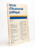 Revue d'économie politique n° 2, mars-avril 1982 [ contient notamment : Autour de G.-H. Bousquet (1900-1978), bibliographie thématique de son oeuvre économique ; Souvenirs et réflexions sur Schumpeter (par G.-H. Bousquet) ]