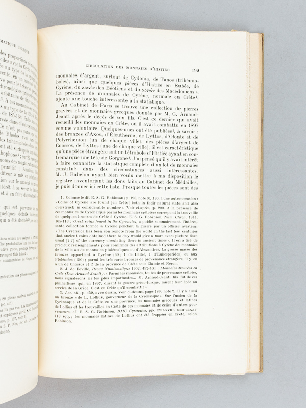 photo n°3 : Etudes de numismatique grecque [ Edition originale ]