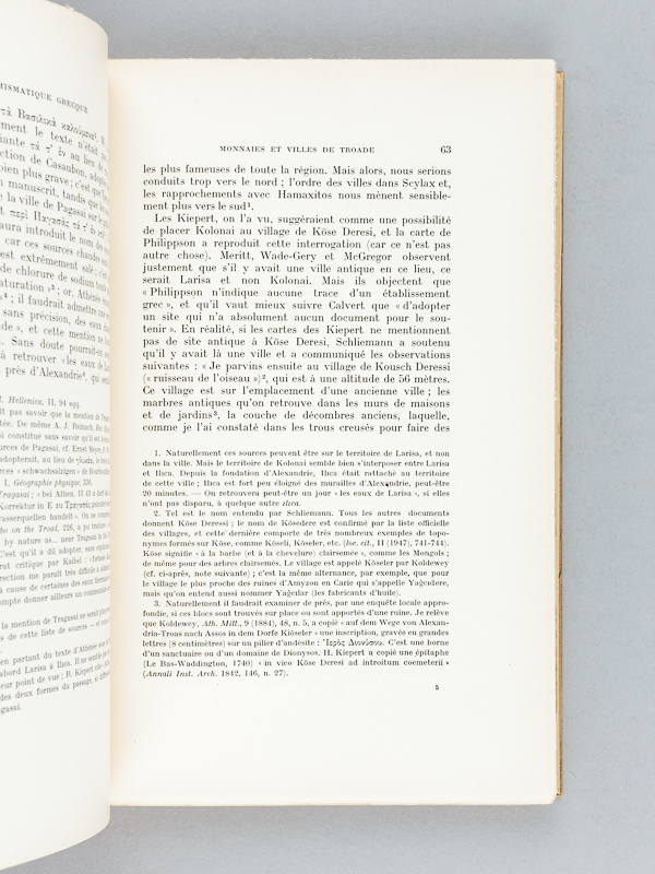 photo n°6 : Etudes de numismatique grecque [ Edition originale ]