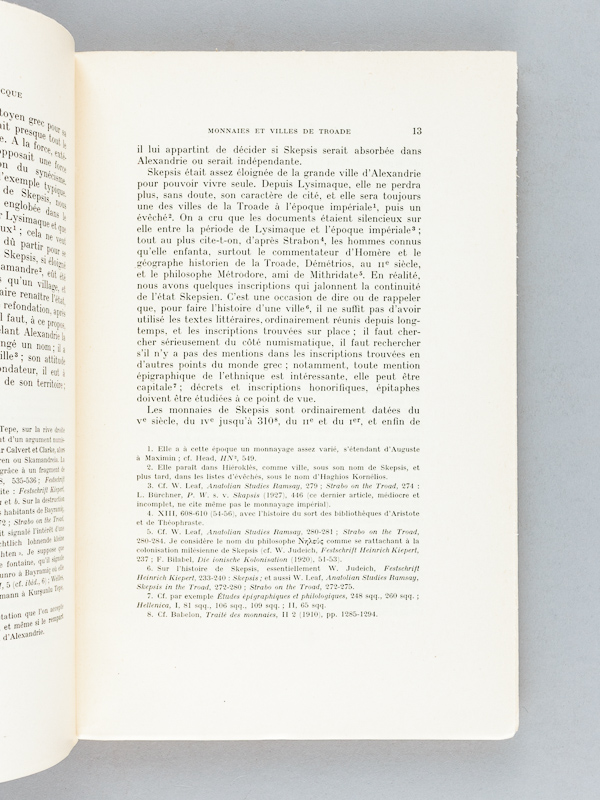 photo n°7 : Etudes de numismatique grecque [ Edition originale ]
