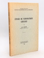 Etudes de numismatique grecque [ Edition originale ]