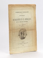 Numismatique protestante. Description de quarante et un Méreaux de la Communion Réformée [ Edition originale ]