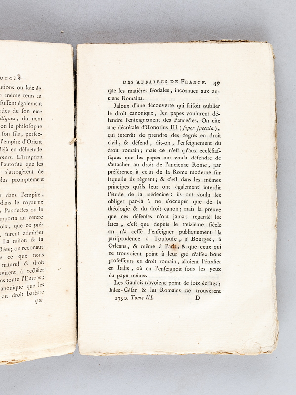 photo n°6 : Bibliothèque de l'Homme Public, ou Analyse Raisonnée des Principaux Ouvrages François et Etrangers (Année 1790 : Tomes 2, 3, 4, 5, 6, 7, 8, 9, 10, 11, 12)
