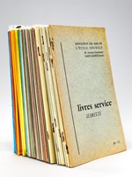 Livres Service Jeunesse [ Lot de 36 numéros - Série non suivie de Février 1966 à Février 1983 ] n° 13 - 14 - 15 - 16 - 18 - 19 - 20 21 - 22 - 23 - 26 - 27 - 29 - 30 - 31 - 32 - 33 - 34 - 35 - 36 - 38 - 39 - 40 - 42