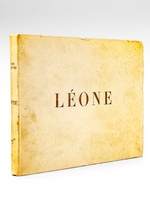 Leone [ Edition originale ] [ Exemplaire truffé avec une carte postale du Bassin d'Arcachon signée par Jean Cocteau et Jean Marais et une extraordinaire lettre explicative de Michel Suffran ]