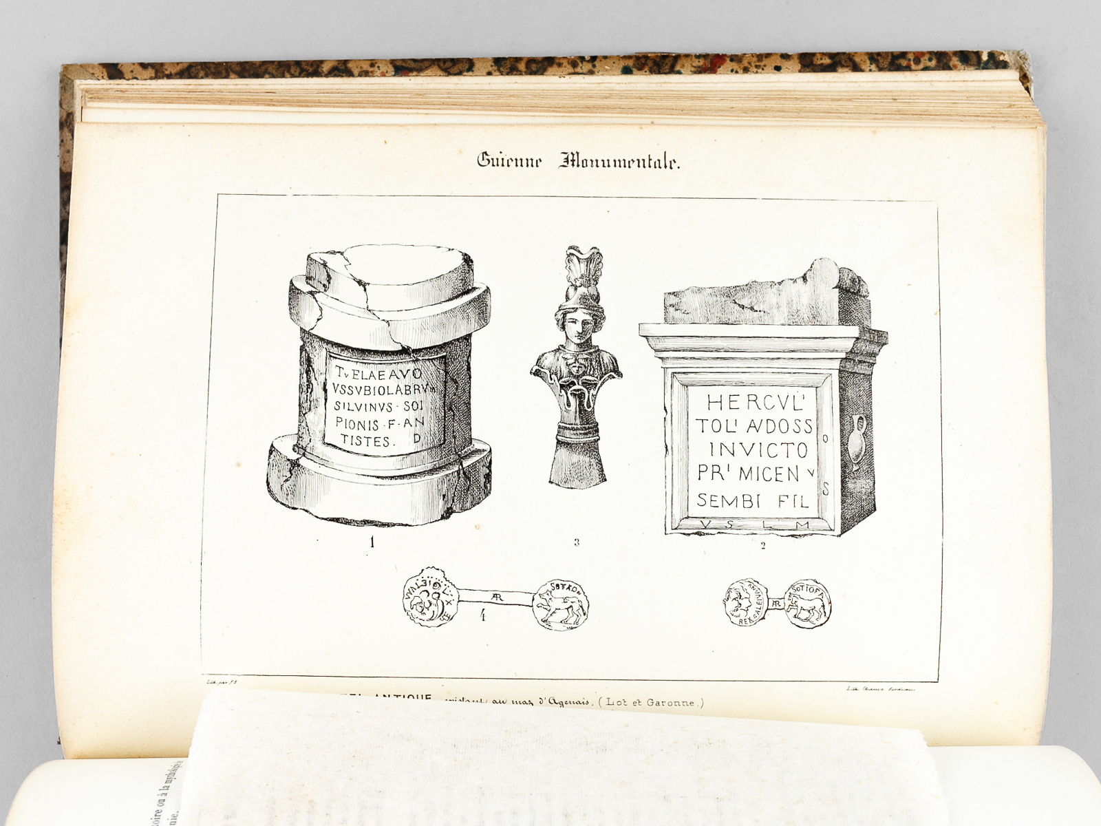 photo n°11 : La Guienne Historique et Monumentale (2 Tomes en 4 Volumes - Complet) [ Edition originale ]