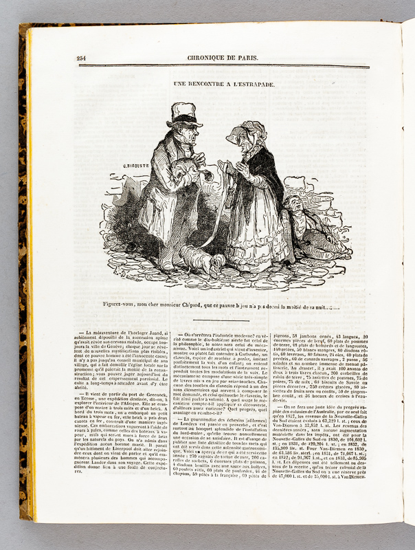 Chronique De Paris Tome Iii Du N° 53 Du 2 Août 1835 Au N° 74 Du 27 Décembre 