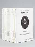 Bulletin de la Société des Amis de Montaigne. VIIe Série (40 numéros de 1985 à 1995, en 18 Volumes) N° 1-2 : Juillet-Décembre 1985 ; 5-6 : Juillet-Décembre 1986 ; 7-8 : Janvier-Juin 1987 ; 9-10 : Juille