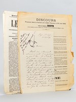 [ Copie d'une lettre d'Alexandre Dumas Fils adressée à M. Veschoutre de Metz évoquant la condamnation à mort du communard Louis Rossel ] Puys, (Seine Inférieure) 18 août 1871. Monsieur, Rossel sera certainement c